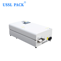 Scelleuse à bande de table HRS-255 mini pour sachets de stérilisation médicale, sacs en plastique, petite machine de scellage thermique continue portable