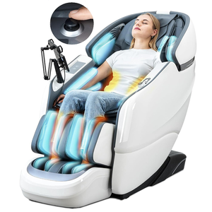 Massagesessel XL Groß Hoch Lang 4D Elektrischer Professioneller Massagesessel für Körper und Pediküre 2024 - Product Image 1