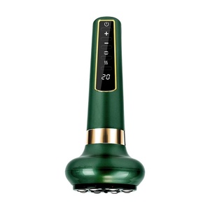 Alat Pijat Gua Sha Nirkabel Genggam Panjang untuk Meridian, dengan Kompres Panas Batu Bian dan Terapi Bekam - Product Image 5