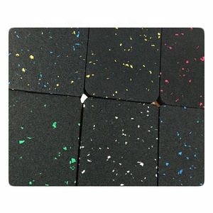 Tapis de sol en caoutchouc pour salle de sport, entraînement de musculation, épaisseurs 15mm, 20mm, 25mm, 30mm, 50mm - Product Image 4