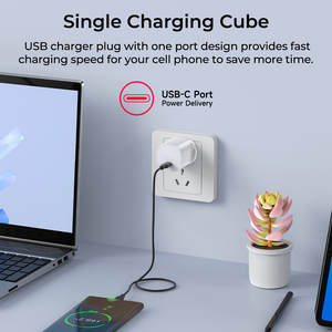 <span class=keywords><strong>Cargador</strong></span> de Viaje con Certificación BIS de la India, Doble PD de 30W, Adaptador de Corriente para Teléfonos CMF y Vivo - Product Image 3