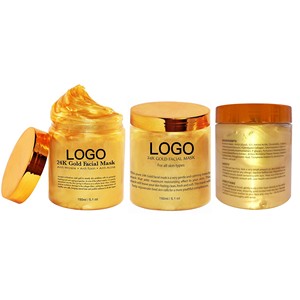 Mascarilla facial <span class=keywords><strong>de</strong></span> colágeno con <span class=keywords><strong>arcilla</strong></span> dorada <span class=keywords><strong>de</strong></span> 24K, máscara <span class=keywords><strong>de</strong></span> belleza <span class=keywords><strong>de</strong></span> marca privada, blanqueadora e hidratante, <span class=keywords><strong>de</strong></span> buena calidad - Product Image 3