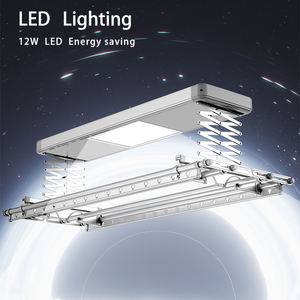 <span class=keywords><strong>Black</strong></span> <span class=keywords><strong>friday</strong></span> Offre Spéciale extensible de plafond mural intelligent pliant électrique en aluminium automatique cintre - Product Image 3