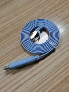 USB tip A erkek RJ45 ağ ekipmanı konsol kablosu