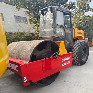 Rápido Retorno de la Inversión: Rodillo Compactador de Un Solo Tambor Dynapac CA251D Usado, 110 kW, Motor Diésel con Bomba, para Construcción, 0-2000 Horas - Product Image 2
