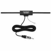 Antenne radio électronique de pare-brise pour voiture, fixation sur verre, antenne de véhicule avec câble, connecteur mâle, base adhésive, OEM personnalisé pour auto et SUV