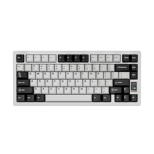 <span class=keywords><strong>Keyboard</strong></span> mekanik nirkabel Tri Mode RGB lampu latar layar ND75 Hot Swap <span class=keywords><strong>Keyboard</strong></span> mekanik kustom 75 tombol - Product Image 1