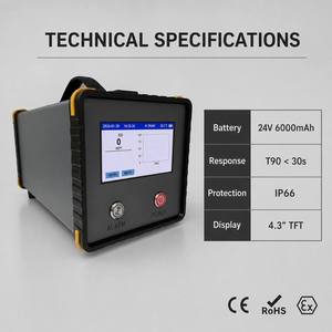 Analyseur multi-gaz de type pompe HYS6000, détecteur de gaz toxiques et inflammables CO O2 NH3 SO2 H2S CH4 - Product Image 5