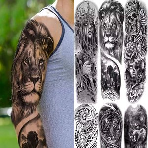 <span class=keywords><strong>Tatuaje</strong></span> temporal Hadiyah para hombres y mujeres Tatuajes <span class=keywords><strong>de</strong></span> brazo completo <span class=keywords><strong>de</strong></span> larga duración Tatuajes <span class=keywords><strong>de</strong></span> <span class=keywords><strong>manga</strong></span> realistas impermeables - Product Image 5