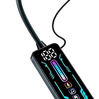 Écouteurs intra-auriculaires élégants avec affichage numérique et commande tactile, Bluetooth 5.4, pour la course, les trajets quotidiens et l'usage quotidien (vente en gros)
