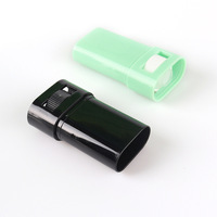 Tube ovale vide de 15g 20g à mécanisme rotatif pour bâtonnets d'huile de serpent, crème réparatrice mains et pieds, tube cosmétique en plastique avec impression de logo personnalisée