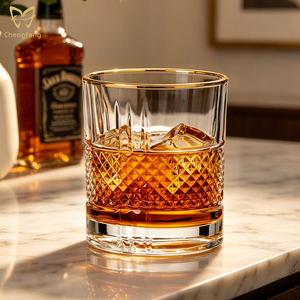 Verre à whisky classique rotatif style old fashioned, verre à vin et à bière, verre à shot créatif pour le whisky, verrerie à boire - Product Image 5