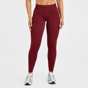 Pantalones de Yoga sin Costuras para Mujer, Efecto Levanta Glúteos, Control de Abdomen, Cintura Alta, <span class=keywords><strong>Leggings</strong></span> para Correr y Gimnasio, Secado Rápido - Product Image 3