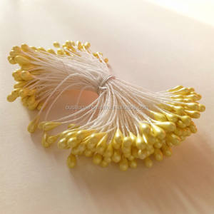 Nouveauté 2025 : Pistils de fleurs artificielles DIY faits main, taille 3 mm, pour décoration de mariage et d'intérieur - Product Image 3