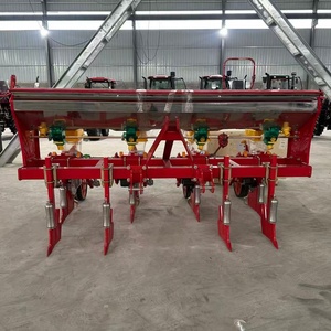 Sembradora de Maíz de Precisión de 4 Filas y Máquina Fertilizadora Agrícola, Sembradora de Soja y Maíz Montada en Tractor para Granja - Product Image 4
