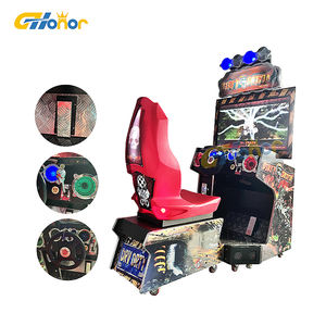 Machine de jeu d'arcade à pièces de monnaie, Machine de jeu de conduite sale, simulateur de voiture vidéo 3d, Machine de jeu de course - Product Image 1