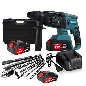 Professional Cordless Electric Hammer Drill 21V Electric Rotary Hammer for Construction - Product Image 1
