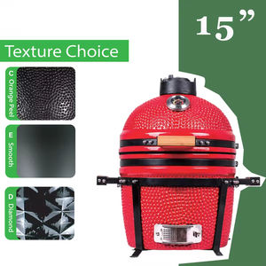 Usine Taille Multiple 15 24 Pouces Fumoir à Granulés <span class=keywords><strong>Barbecue</strong></span> Charbon Kebab Oeuf Vert Grill BBQ Céramique Grill <span class=keywords><strong>Kamado</strong></span> - Product Image 5