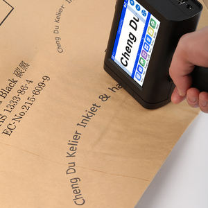 KELIER <span class=keywords><strong>2022</strong></span> nouvelle petite imprimante à jet d'encre portative industrielle multilingue pour l'impression de tuyaux en bois, d'emballage de mousse - Product Image 6