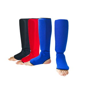Promotion Taekwondo Muay Thai entraînement tibia coussinets <span class=keywords><strong>boxe</strong></span> mma Sanda <span class=keywords><strong>pied</strong></span> cou-<span class=keywords><strong>de</strong></span>-<span class=keywords><strong>pied</strong></span> shingard protecteur avec éponge douce - Product Image 1