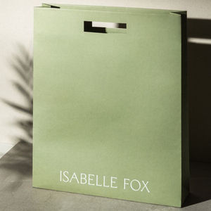 Sacs et Boîtes Cadeaux de Luxe en Carton Recyclé Personnalisés avec Poignée pour le Shopping avec Votre Logo - Product Image 5