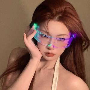 Gafas de Acrílico con Luz Led de Gran Venta y Bajo Precio, Intermitentes y Brillantes para Iluminar Tu Evento, Novedades para Decoración de Fiestas - Product Image 3