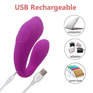 10 Suction Modes U-Shaped Wireless Remote Control <b>Wearable</b> <b>Vibrator</b> For Adult - Product Image 4