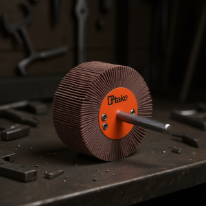 Disco Abrasivo de Tela Ttake de 25x10 mm con Eje de 6 mm, Grano 240, para Pulir Metal - Product Image 3
