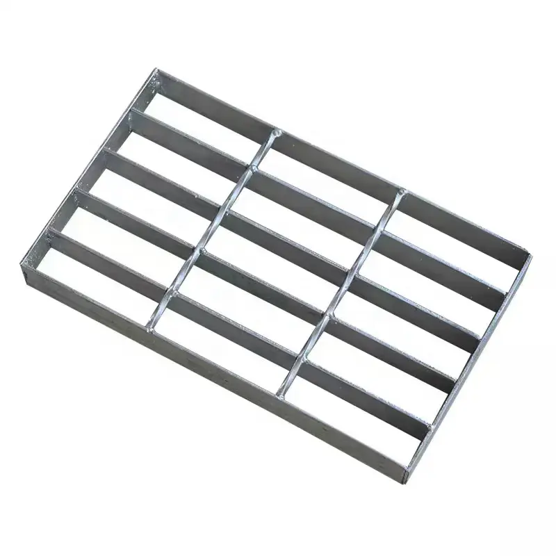 welded heavy duty compound trench cover press locked rebar stainless steel / galvanized steel grating