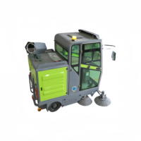 Machine de nettoyage de balayeuse de route à trois roues d'usine d'industrie avec le noyau de pompe à engrenages de moteur de nettoyage de rue de ferme de nouvelle construction