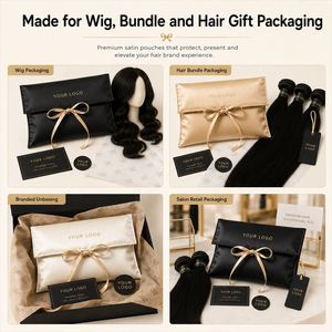 Bolsa de Satén Personalizada de Primera Calidad con Cierre de Cinta, Reutilizable y Duradera, para Empaque de Regalos de Alta Gama para Boutiques de Ropa - Product Image 3