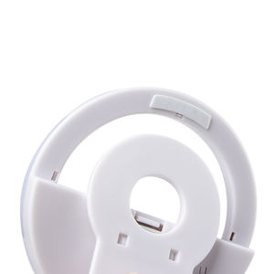 Портативный мини светодиодный светильник <span class=keywords><strong>3</strong></span>-уровневый яркий теплый белый светильник Live Show Beauty Ring Light телефон планшет функция зарядки аккумулятор - Product Image 6