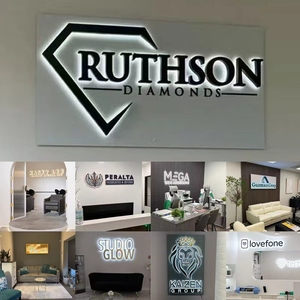 Custom Front Lit Led Channel Letter Sign Advertising Illuminated Outdoor Store Fabricated Sign <b>Light</b> up 3d Logo Sign - Product Image 3