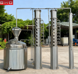 <span class=keywords><strong>Alambic</strong></span> en cuivre de 1000L, colonne de distillation, équipement de distillation, pompe à pression, équipement de distillation de vodka - Product Image 2