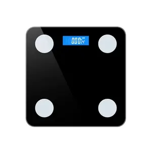 New Design Bathroom Scale Health Body Weighing Household Scale Digital Body Scale AAA Metal Division Power Battery Unit Pattern