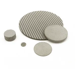 Stainless Steel 304/316 Wire Mesh Sintered Filter Disc Wire Mesh Filter