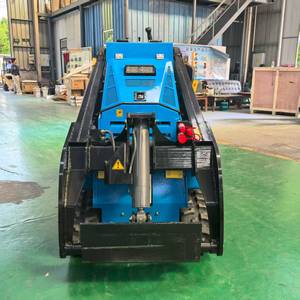 Новый дизайн, большой гидравлический стоячий передний мини-погрузчик с бортовым поворотом и насадками для экскаватора сиденья - Product Image 2