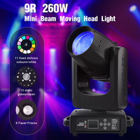 Projecteur à Tête Mobile Big Dipper CLB260 DMX 260W 6Kg à Faisceau, Lumières Disco, Système d'Éclairage de Club pour Événements et Concerts