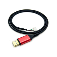 Câble convertisseur USB vers RS485 industriel avec puce, transmission de données stable à longue distance pour PLC/Modbus/automatisation industrielle