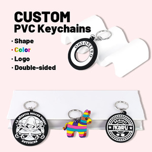 Móc khóa PVC mềm tùy chỉnh với logo của bạn, chúng tôi cung cấp một mô hình kỹ thuật số miễn phí trong vòng 12 giờ để bạn chấp thuận - Product Image 1