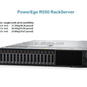 DELL PowerEdge แร็ค R550 2U เซิร์ฟเวอร์100% ใหม่750W แหล่งจ่ายไฟ32GB R550 DDR4 Dell PowerEdge R550 Dell - Product Image 3