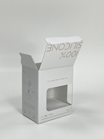 Carton robuste personnalisé insérer des boîtes d'emballage en papier Boîte en carton ondulé avec fenêtre transparente