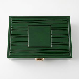 Boîte à montre de luxe en bois vert, vente en gros, personnalisable OEM, coffret cadeau pour montre mécanique automatique, ensemble complet avec présentoir - Product Image 6