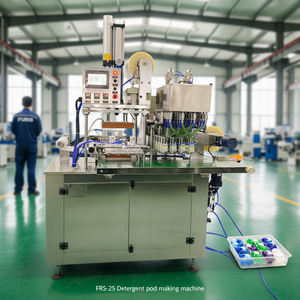 Máquina Automática Rotativa para Fabricación de Bolsas de Detergente Líquido, Equipo de Llenado, Envoltura y Sellado, Fácil de Operar - Product Image 4