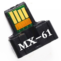 0,8 PCS Puce de réinitialisation automatique JIEYIN CHIP Factory MX61 BP20 BP30 BP200 BP300 B35 B45 FT GT JT NT XT compatible avec les copieurs SHARP