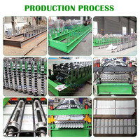 Machine de formage automatique de tôles de toiture à double couche Liming pour la production de panneaux de toiture trapézoïdaux et de tuiles vernissées
