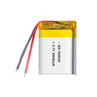 Usine en gros 3.7V 600mAh plat Lithium polymère batterie de voiture LP503040 503040 Rechargeable pour jouets et ordinateurs portables en Stock