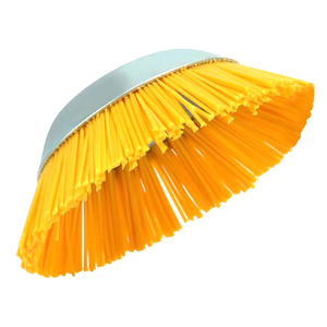 Cepillo <span class=keywords><strong>de</strong></span> Nylon Industrial para Recortar Alambre, Cepillo <span class=keywords><strong>de</strong></span> Nylon <span class=keywords><strong>de</strong></span> Alta Calidad <span class=keywords><strong>de</strong></span> 6'' 150mm con Cabezal <span class=keywords><strong>de</strong></span> Nylon <span class=keywords><strong>Biselado</strong></span>, Rueda Amarilla para Desmalezar - Product Image 1