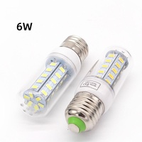 Ampoule à maïs LED G9 E12 E14 B22 E27 E26 GU10 10W 85-265V source d'économie d'énergie sans scintillement SMD5730 360 degrés