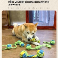 Jouets en corde pour chien, modèle RPXK-777, pour la dentition et le nettoyage dentaire, résistants aux morsures, fournis par le fabricant